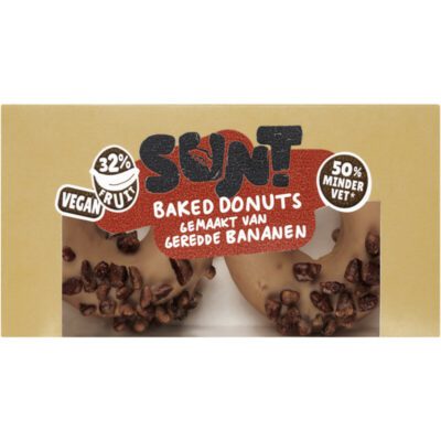 SUNT baked donuts caramel pecan