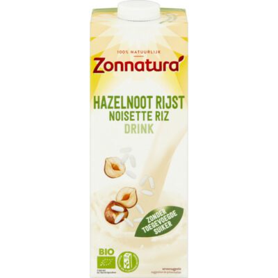 Zonnatura Hazelnoot rijst drink