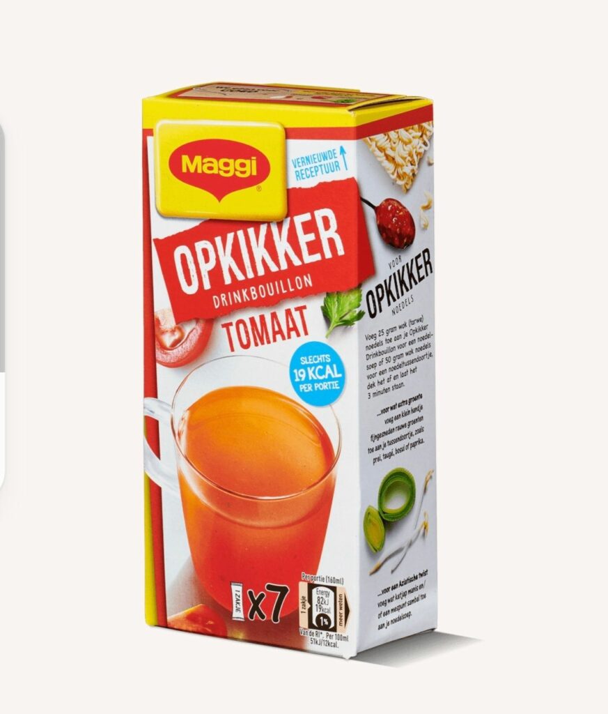 Maggi Opkikker Drinkbouillon Tomaat Vegan Wiki