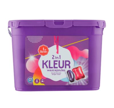 1 de Beste Wascapsules pods kleur