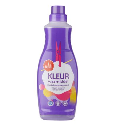 1 de Beste Vloeibaar wasmiddel dubbel geconcentreerd kleur