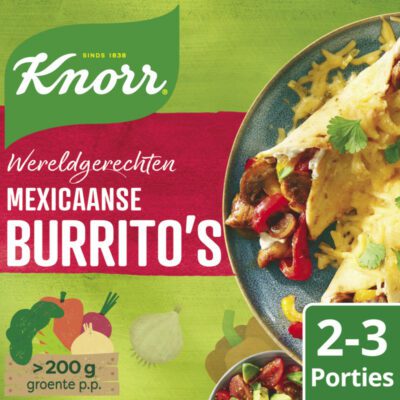 Knorr Wereldgerechten Mexicaanse burritos