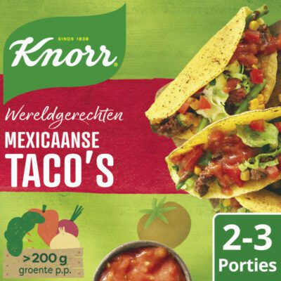 Knorr Wereldgerechten Mexicaanse taco's