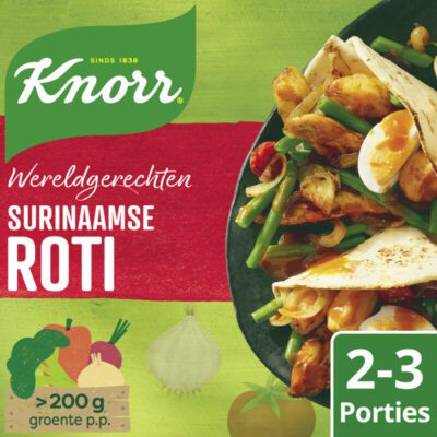 Knorr Wereldgerechten Surinaamse roti