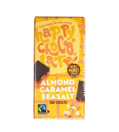 Happy Chocolate dark almond caramel seasalt