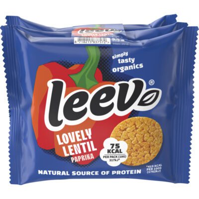 Leev Linzenwafels paprika 3-pack