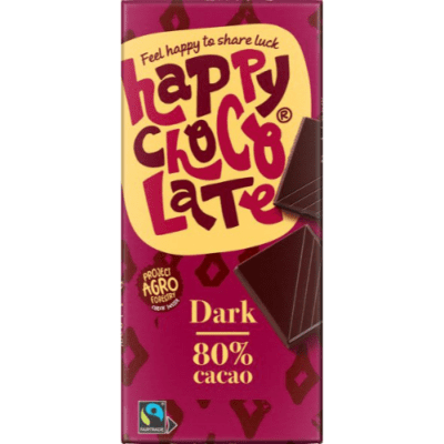 happy chocolate pure-chocolade-80