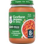 Gerber Organic Plant-tastic stoof kikkererwten 8+ mnd