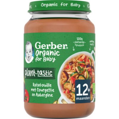 Gerber Organic Plant-tastic ratatouille 12+ mnd