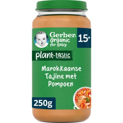 Gerber Organic Plant-tastic Marokkaanse tajine 15+ mnd