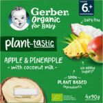 Gerber Organic Plant-tastic appel ananas