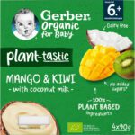 Gerber Organic Plant-tastic mango kiwi