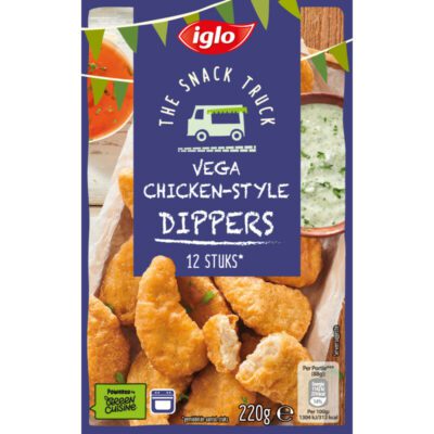 Iglo the snack truck vega chicken-style dippers