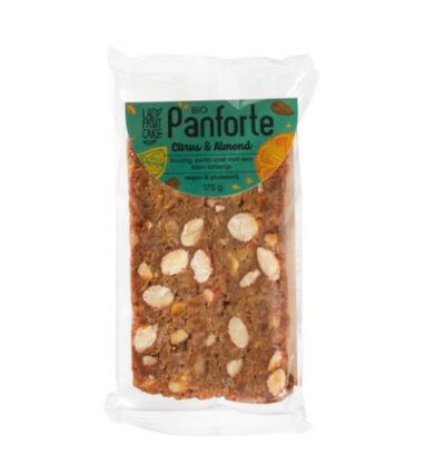 LadyFruitCake bio panforte citrus & almond