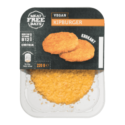 Meat Free Days vegan kipburger krokant