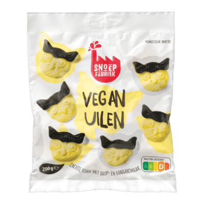 Snoepfabriek vegan uilen