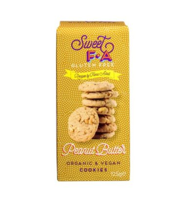 Sweet FA peanut butter organic vegan cookies