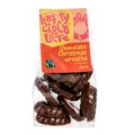 Pure chocolade kerstkransjes