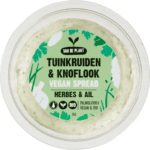 van de plant tuinkruiden & knoflook vegan spread herbes & ail