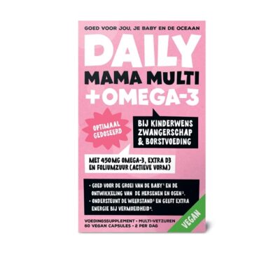 Daily mama multi + omega 3