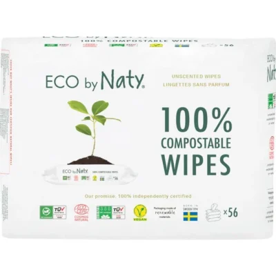 ECO by Naty unscented wipes