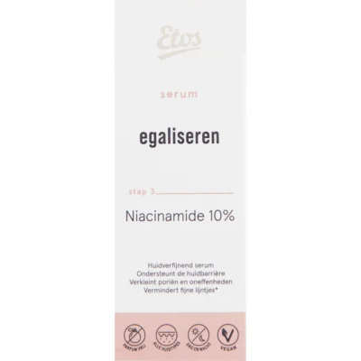 Etos egaliseren niacinamide 10% serum