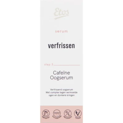 Etos verfrissen cafeïne oogserum