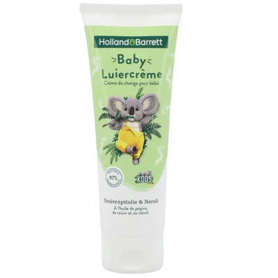 Holland & Barrett baby luiercrème druivenpitolie & neroli