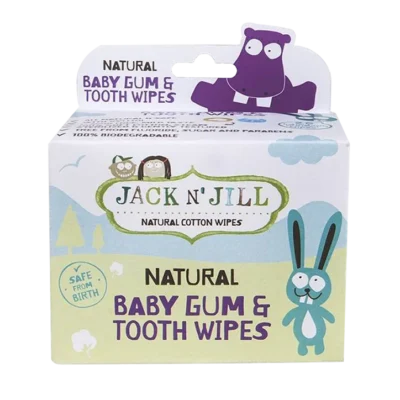 Jack N' Jill natural baby gum & tooth wipes