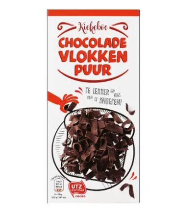 Kiekeboe chocoladevlokken puur