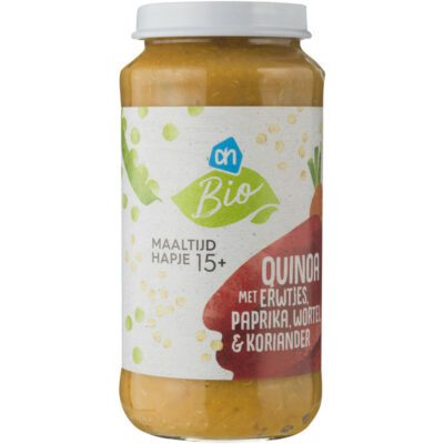 AH Biologisch Quinoa met erwt paprika wortel 15+ mnd