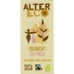 Alter Eco dark crunchy quinoa