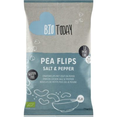 Bio Today pea flips salt & pepper