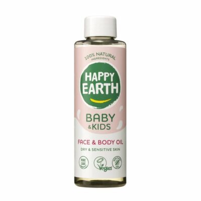 Happy Earth baby & kids face & body oil