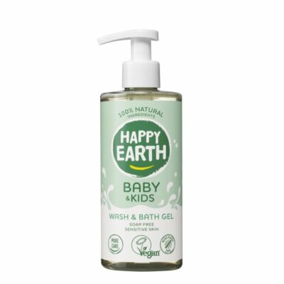 Happy Earth baby & kids wash & bath gel