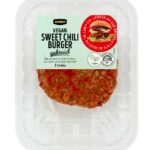 Jumbo vegan sweet chili burger