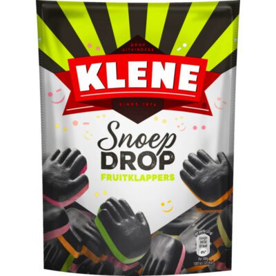 Klene snoepdrop fruitklappers