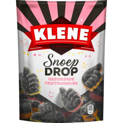 Klene snoepdrop gesuikerde fruitduimpjes