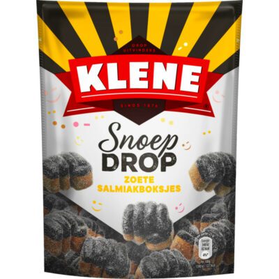 Klene snoepdrop zoete salmiakboksjes