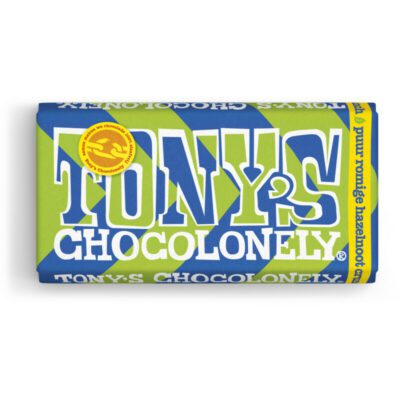 Tony's Chocolonely puur romige hazelnoot crunch