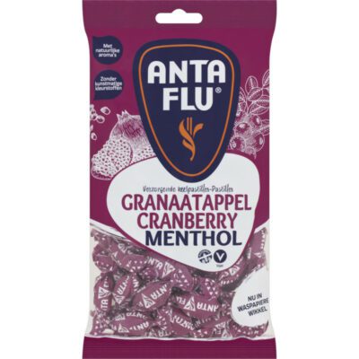 Anta Flu keelpastilles granaatappel cranberry menthol