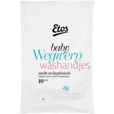 Etos baby wergwerp washandjes