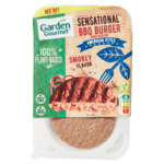 Garden Gourmet sensational bbq burger american style smokey flavor