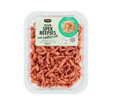 Jumbo vegan spek reepjes met rooksmaak