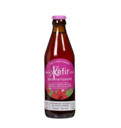 Kefir Eau Vertueuse hibiscus & zwarte bes blad