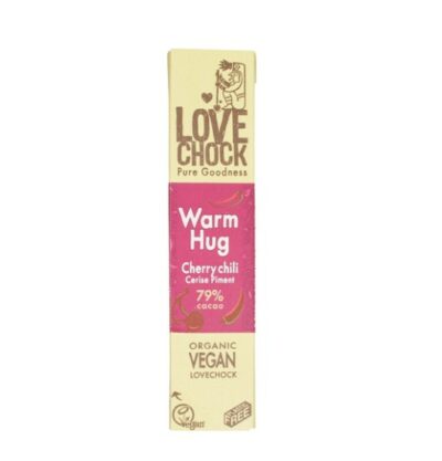 Lovechock warm hug cherry chili 79%