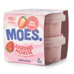 Moes aardbei mousse