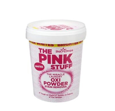The Pink Stuff laundry oxi powder stain remover whites