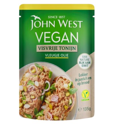 John West Vegan Visvrije tonijn met een vleugje olie