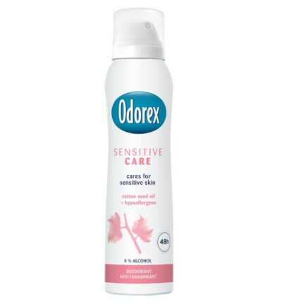 ODOREX SENSITIVE CARE DEODORANT SPRAY